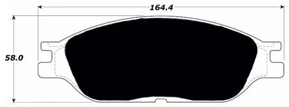 Porterfield Brake Pads for 2000 FORD WINDSTAR
