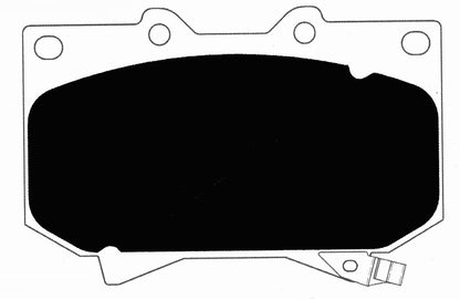 Porterfield Brake Pads for 2002 TOYOTA SEQUOIA w/Original F/Caliper