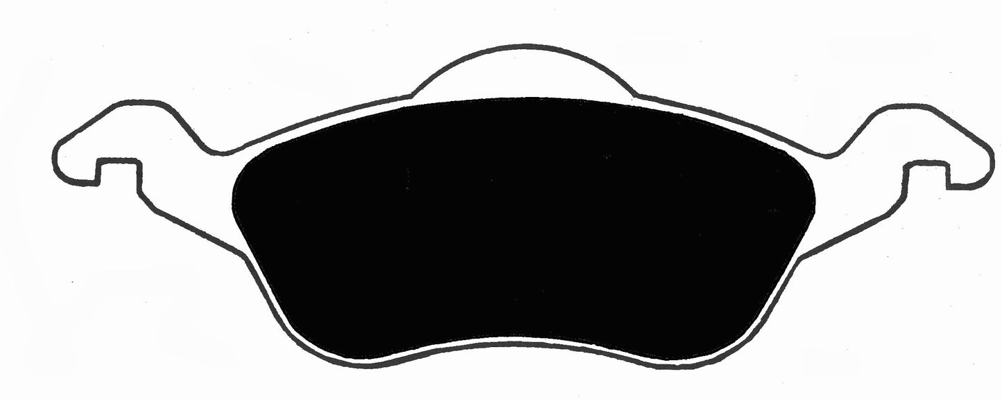 Porterfield Brake Pads for 2001 FORD FOCUS R/Disc