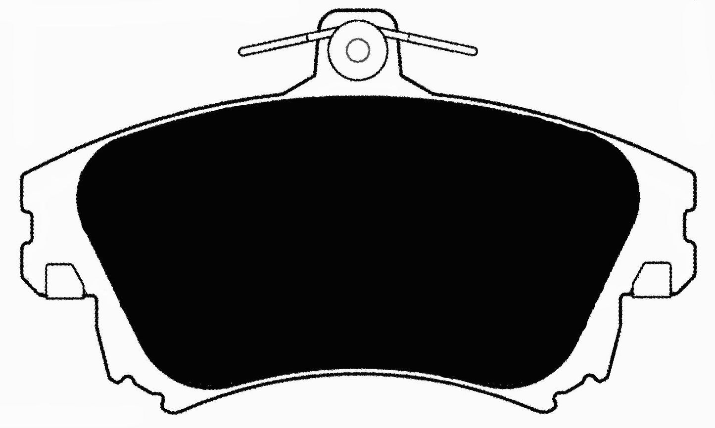 Porterfield Brake Pads for 2012 VOLVO S40 4 Lug