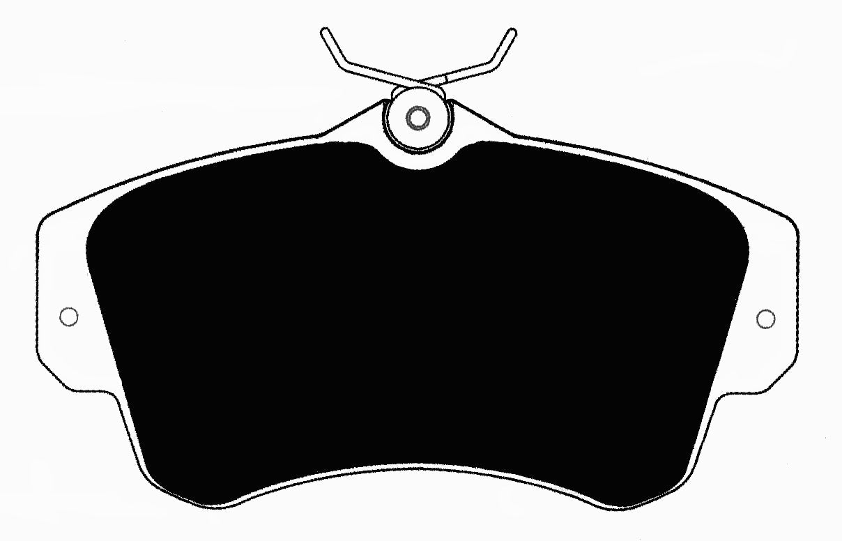 Porterfield Brake Pads for 2002 CHRYSLER PT CRUISER Rear Disc Brakes