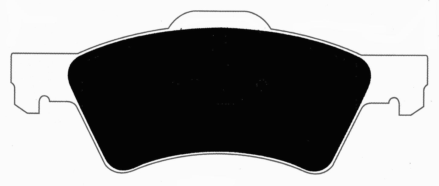 Porterfield Brake Pads for 2004 DODGE CARAVAN / GRAND CARAVAN - AWD
