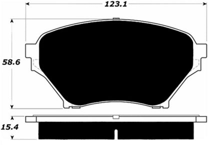 Porterfield Brake Pads for 2003 MAZDA MX-5 MIATA