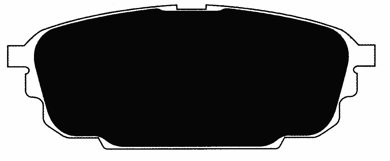 Porterfield Brake Pads for 2002 MAZDA PROTEGE 5