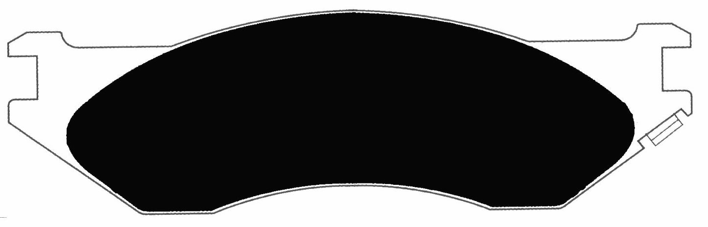 Porterfield Brake Pads for 2004 DODGE RAM 1500 4WD
