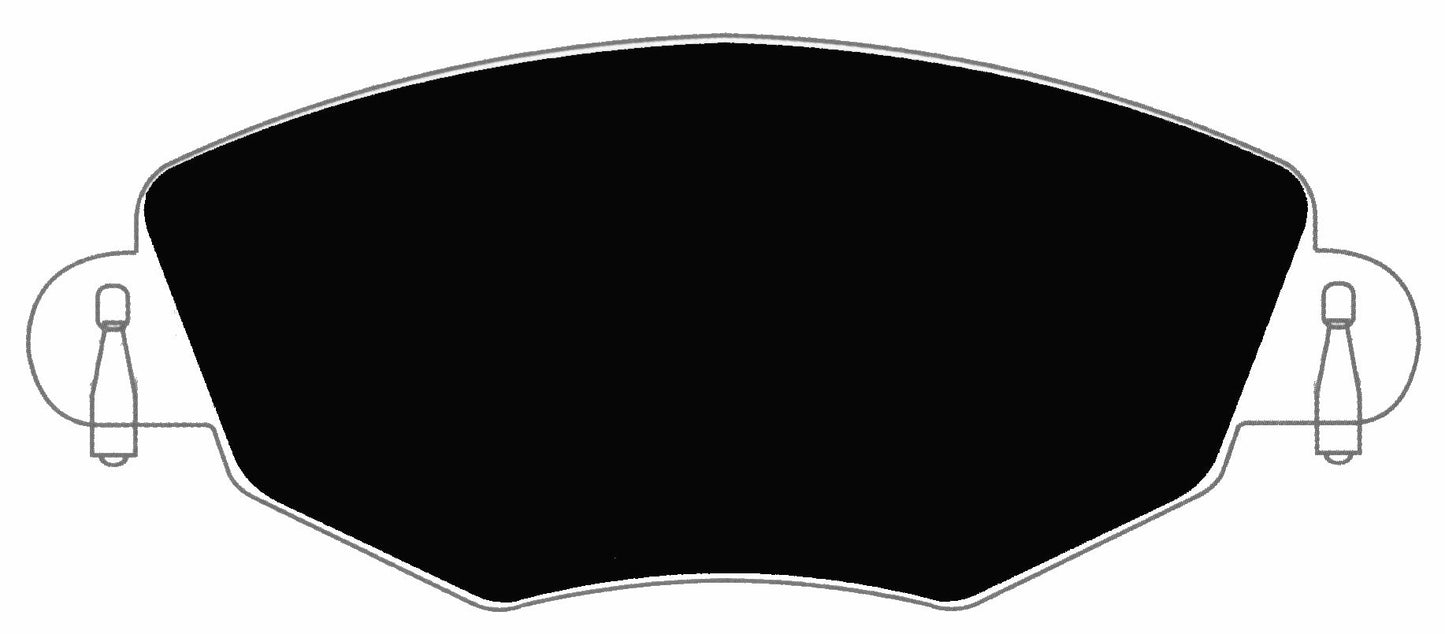 Porterfield Brake Pads for 2007 JAGUAR X Type