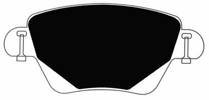 Porterfield Brake Pads for 2003 JAGUAR X Type