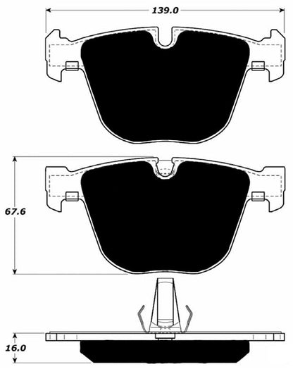 Porterfield Brake Pads for 2006 BMW 750 Series