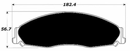 Porterfield Brake Pads for 2006 CADILLAC CTS Sedan