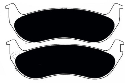 Porterfield Brake Pads for 2005 FORD CROWN VICTORIA Police