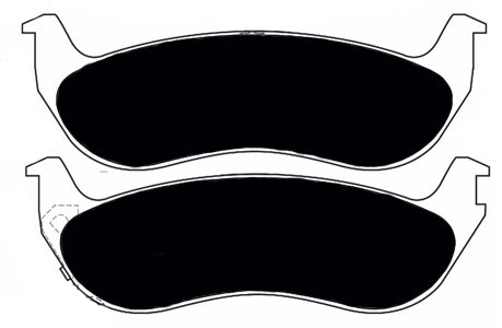 Porterfield Brake Pads for 2004 MERCURY GRAND MARQUIS