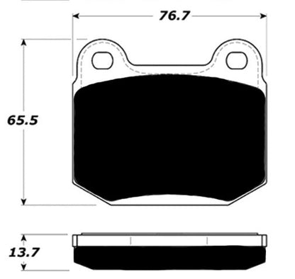 Porterfield Brake Pads for 2003 SUBARU WRX Sti