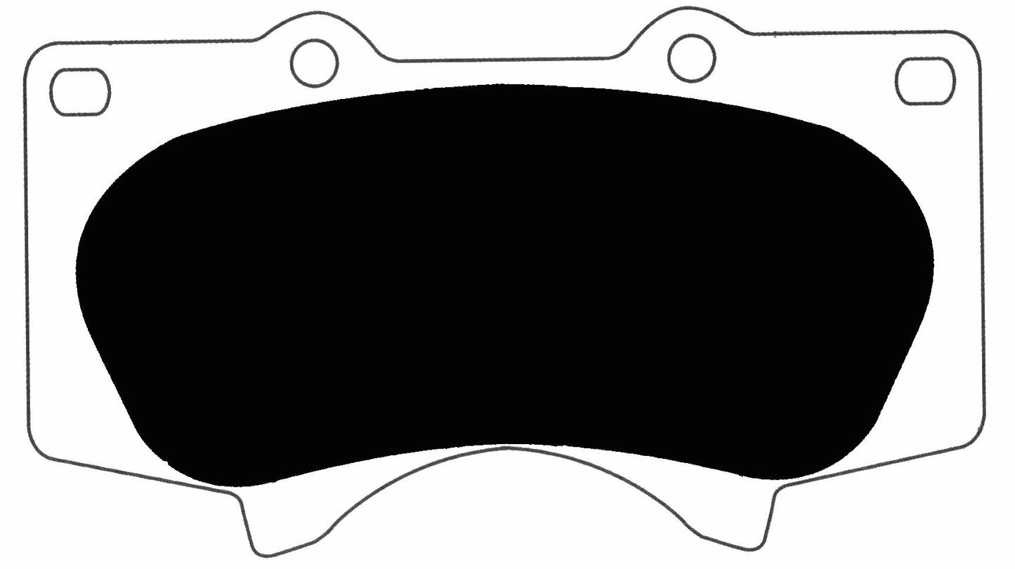 Porterfield Brake Pads for 2005 TOYOTA TACOMA 2WD 6 Lug