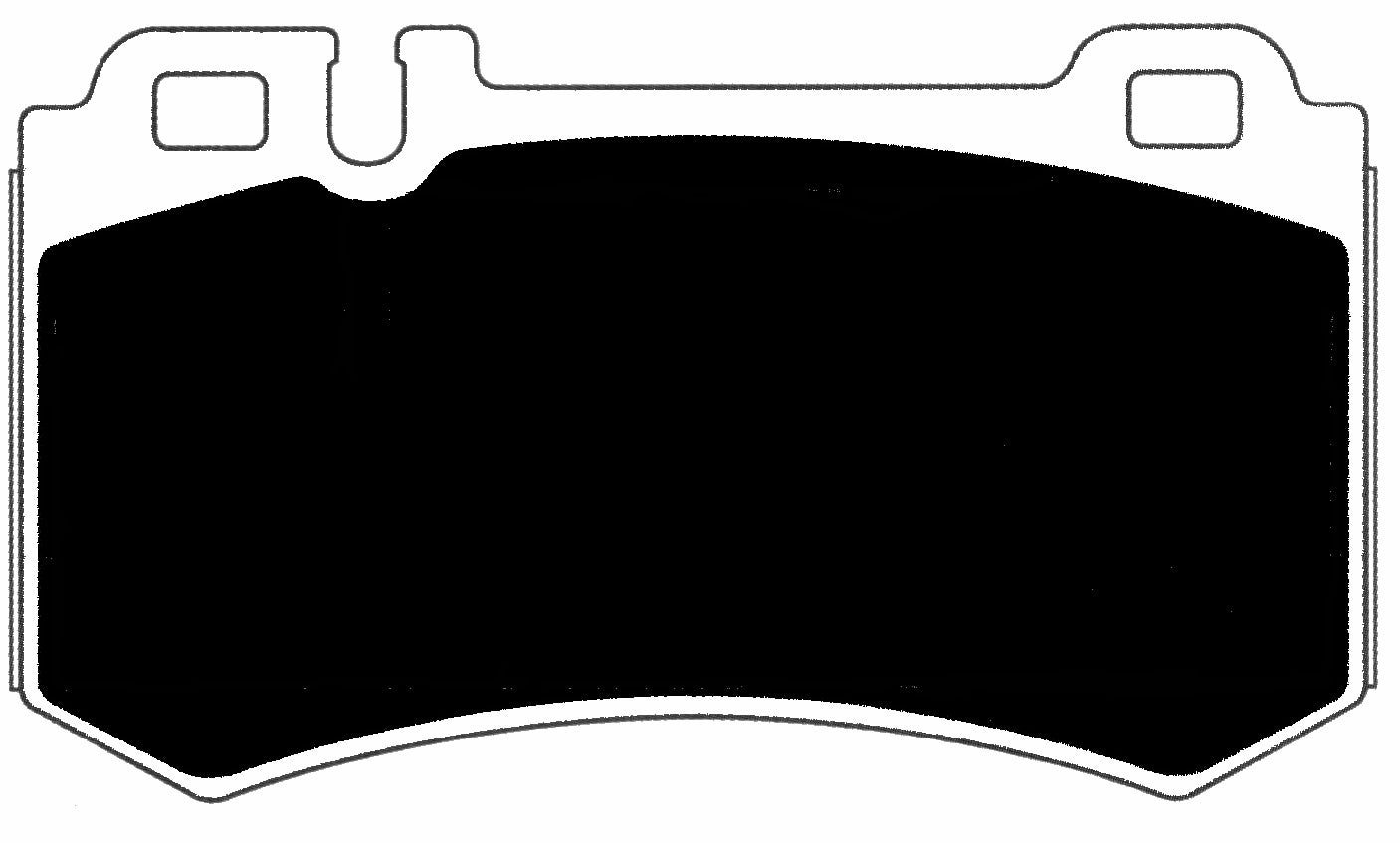 Porterfield Brake Pads for 2004 MERCEDES-BENZ E55 AMG