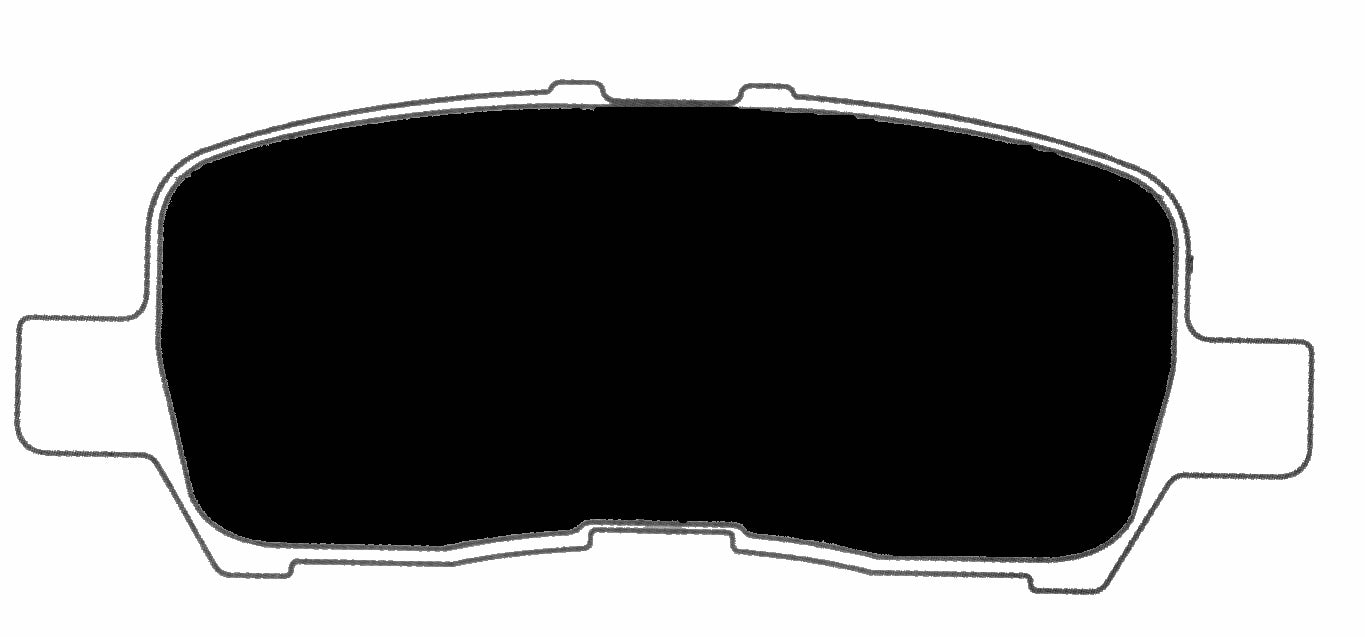 Porterfield Brake Pads for 2011 CHEVROLET IMPALA Police