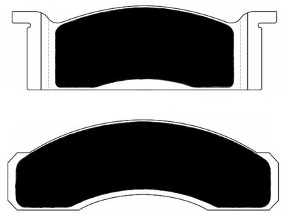 Porterfield Brake Pads for 1973 FORD MUSTANG V6 w/Front Discs