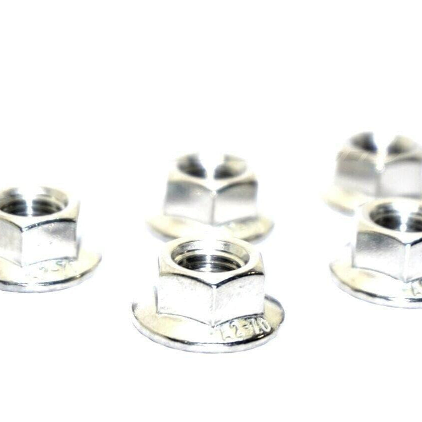 ZSPEC M10-1.25 Metric Flare Nuts, SUS304 Stainless Steel, 10-Pack