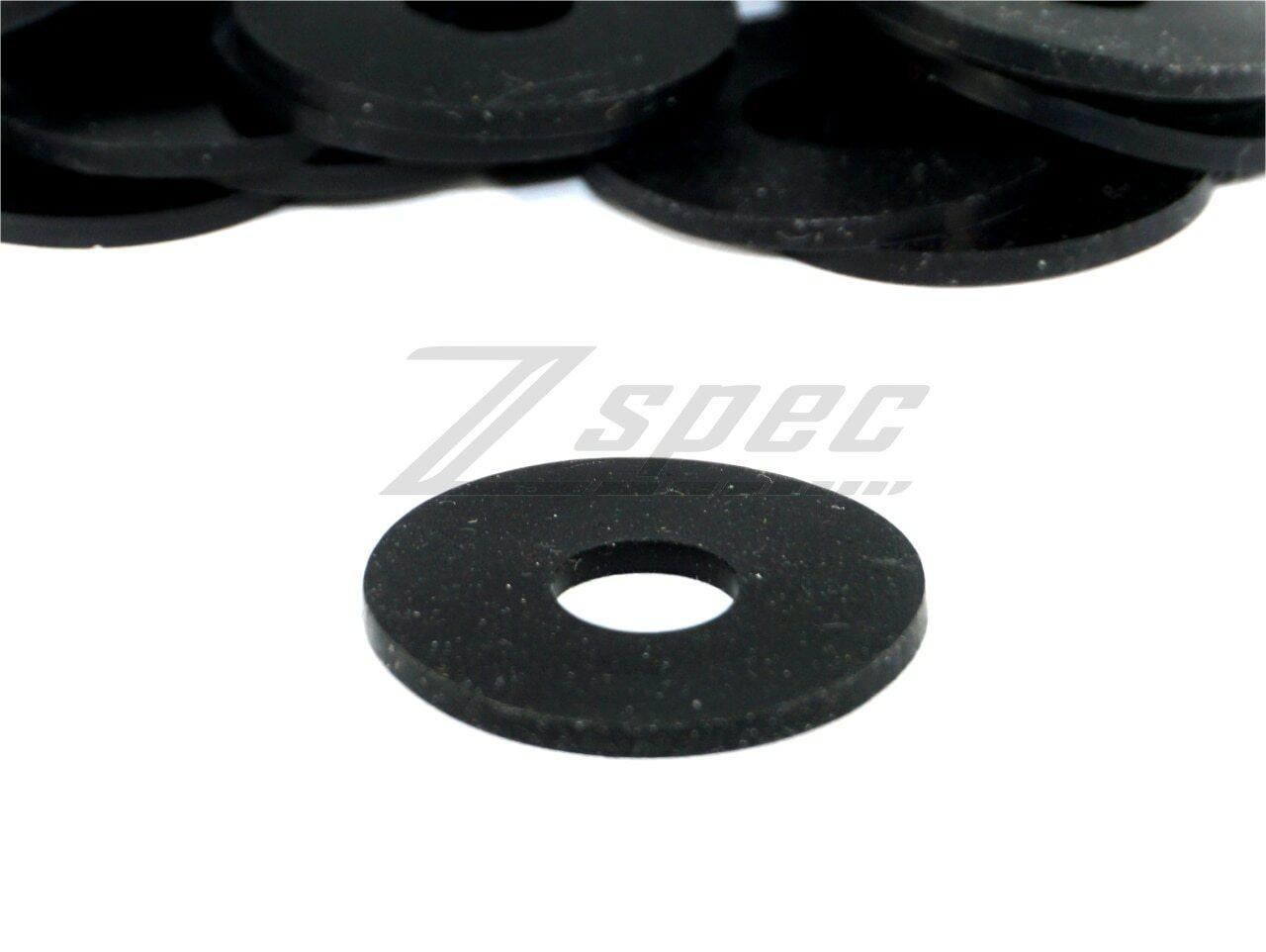 ZSPEC M6 Fender / Seat Washers, Silicone-Rubber, 10-Pack