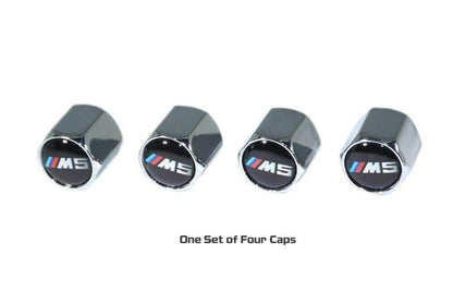 ZSPEC Chrome Valve Stem Tire Caps, Style: BMW  M5