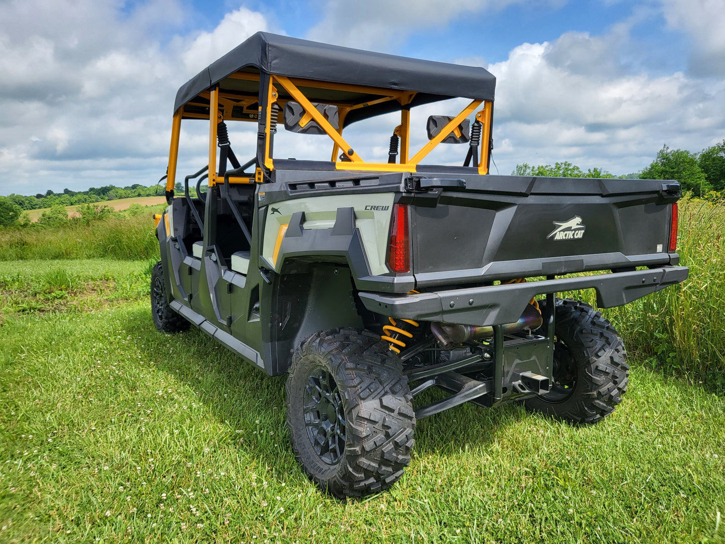 Tracker Off Road 800SX Crew - Soft Top for Hard Windshield