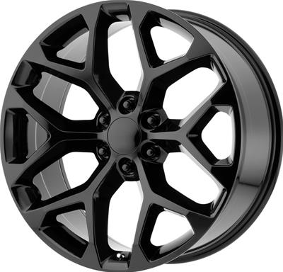WHEEL ALUM GLOSS BLACK 20X9