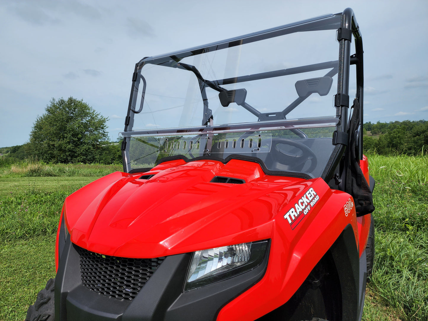 Arctic Cat Prowler 500 - 2-Piece Scratch-Resistant Windshield