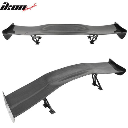 Universal 57" GT Style Racing Race Drag Trunk Spoiler 3D Carbon Fiber