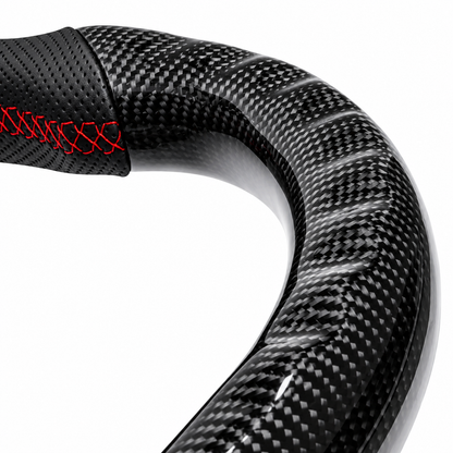 BULL BOOST Carbon Fiber LED Heated Steering Wheel for 2013-2019 Lexus IS / GS / CT / NX / RC