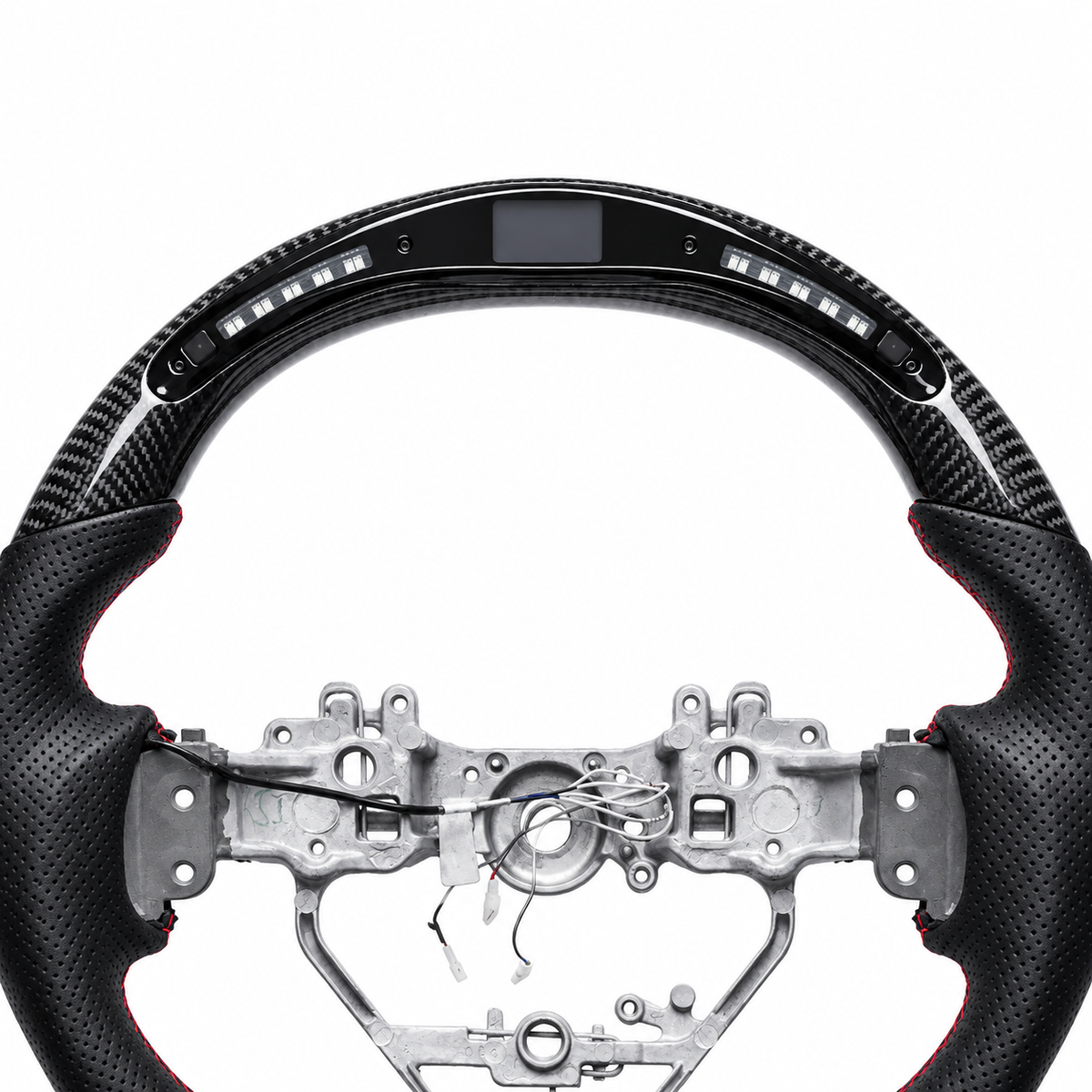 BULL BOOST Carbon Fiber LED Heated Steering Wheel for 2013-2019 Lexus IS / GS / CT / NX / RC