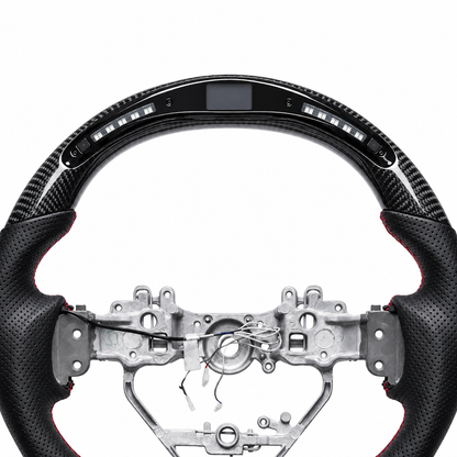 BULL BOOST Carbon Fiber LED Heated Steering Wheel for 2013-2019 Lexus IS / GS / CT / NX / RC