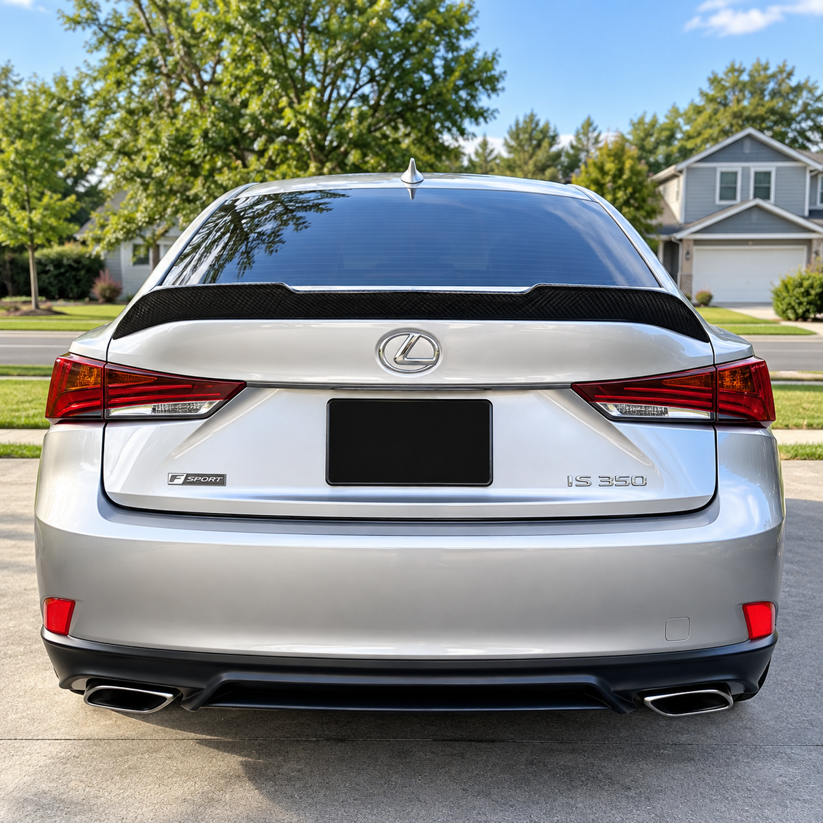 MP Style Carbon Fiber Trunk Spoiler for Lexus IS250 IS300 IS350
