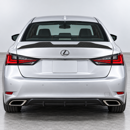 MP Style Carbon Fiber Trunk Spoiler for Lexus IS250 IS300 IS350