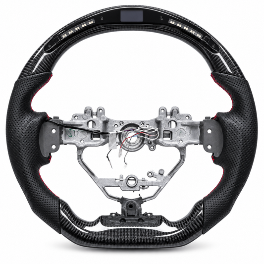 BULL BOOST Carbon Fiber LED Heated Steering Wheel for 2013-2019 Lexus IS / GS / CT / NX / RC