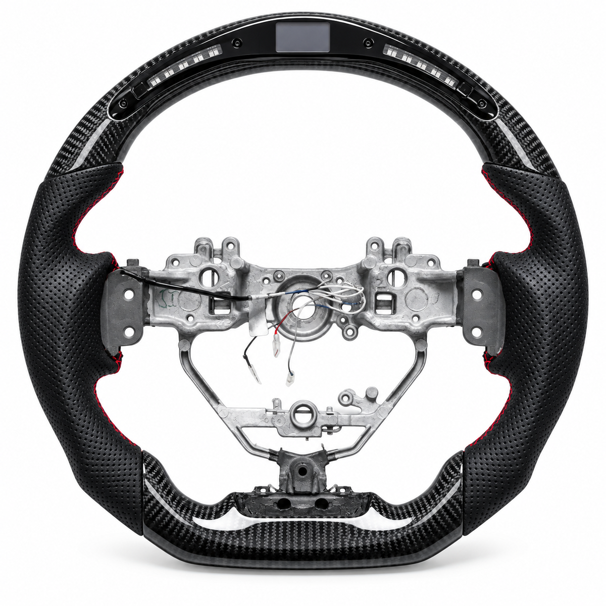 BULL BOOST Carbon Fiber LED Heated Steering Wheel for 2013-2019 Lexus IS / GS / CT / NX / RC