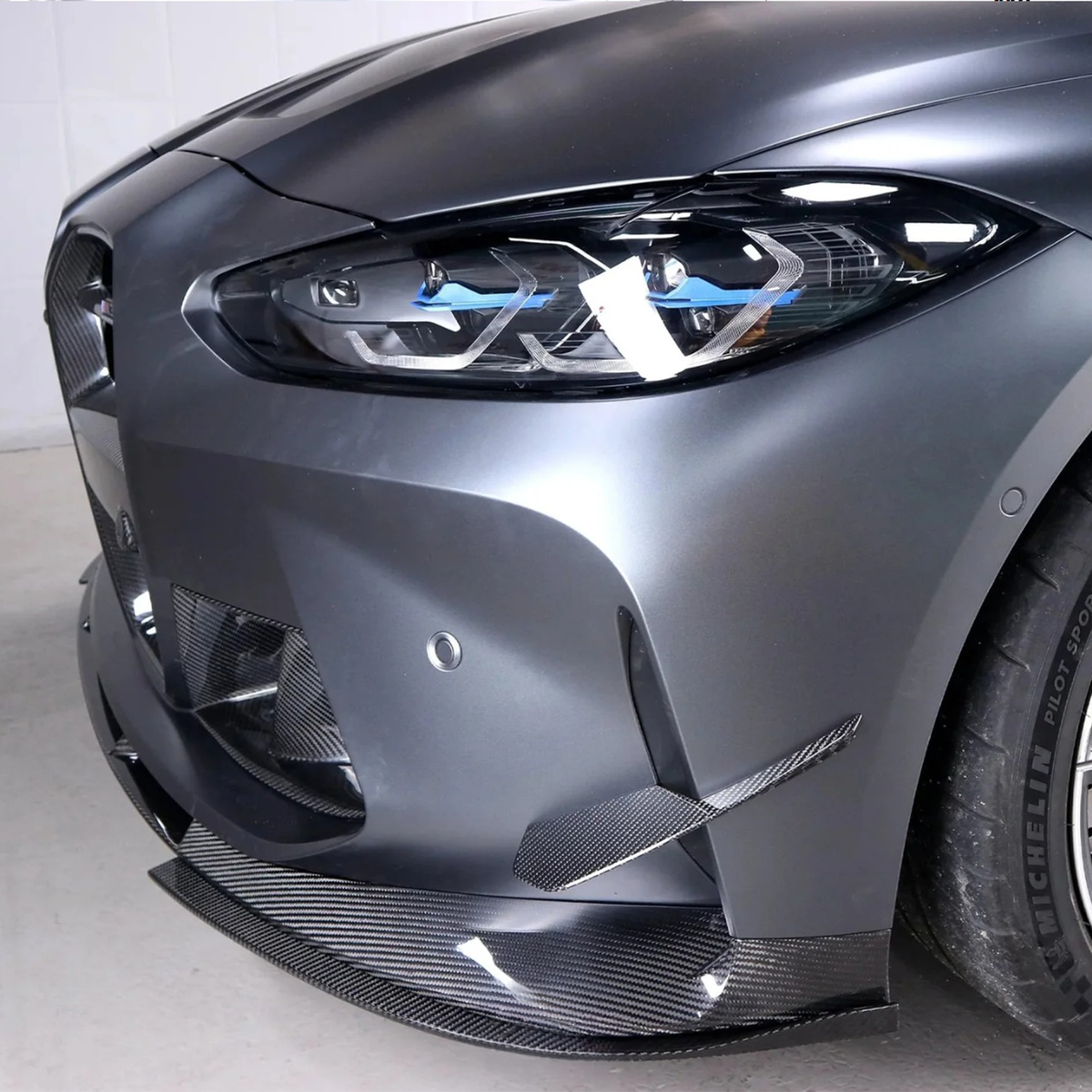 Dry Carbon Fiber Front Lip (OEM Mount) for BMW G80 M3 G82 G83 M4