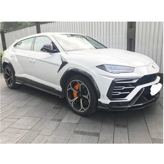 TS Style Dry Carbon Fiber Side Skirts for Lamborghini Urus