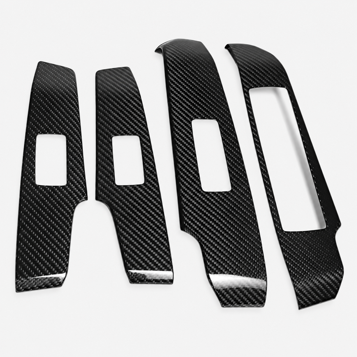 Prepreg Carbon Fiber Interior Door Handle Panel Trim for Lexus IS250 IS300 IS350