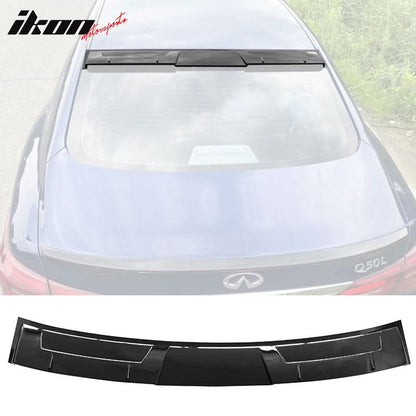 2014-2022 Infiniti Q50 V Style Rear Roof Spoiler Wing PP