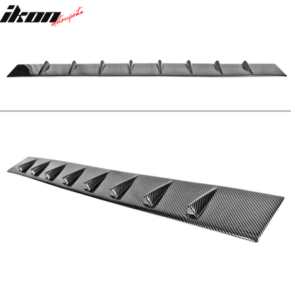2011-2023 Dodge Charger IKON Style Shark Fin Roof Vane Spoiler Wing