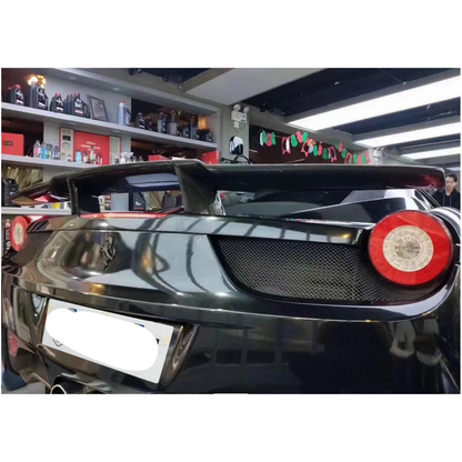 Carbon Fiber Rear Spoiler Wing for Ferrari 458