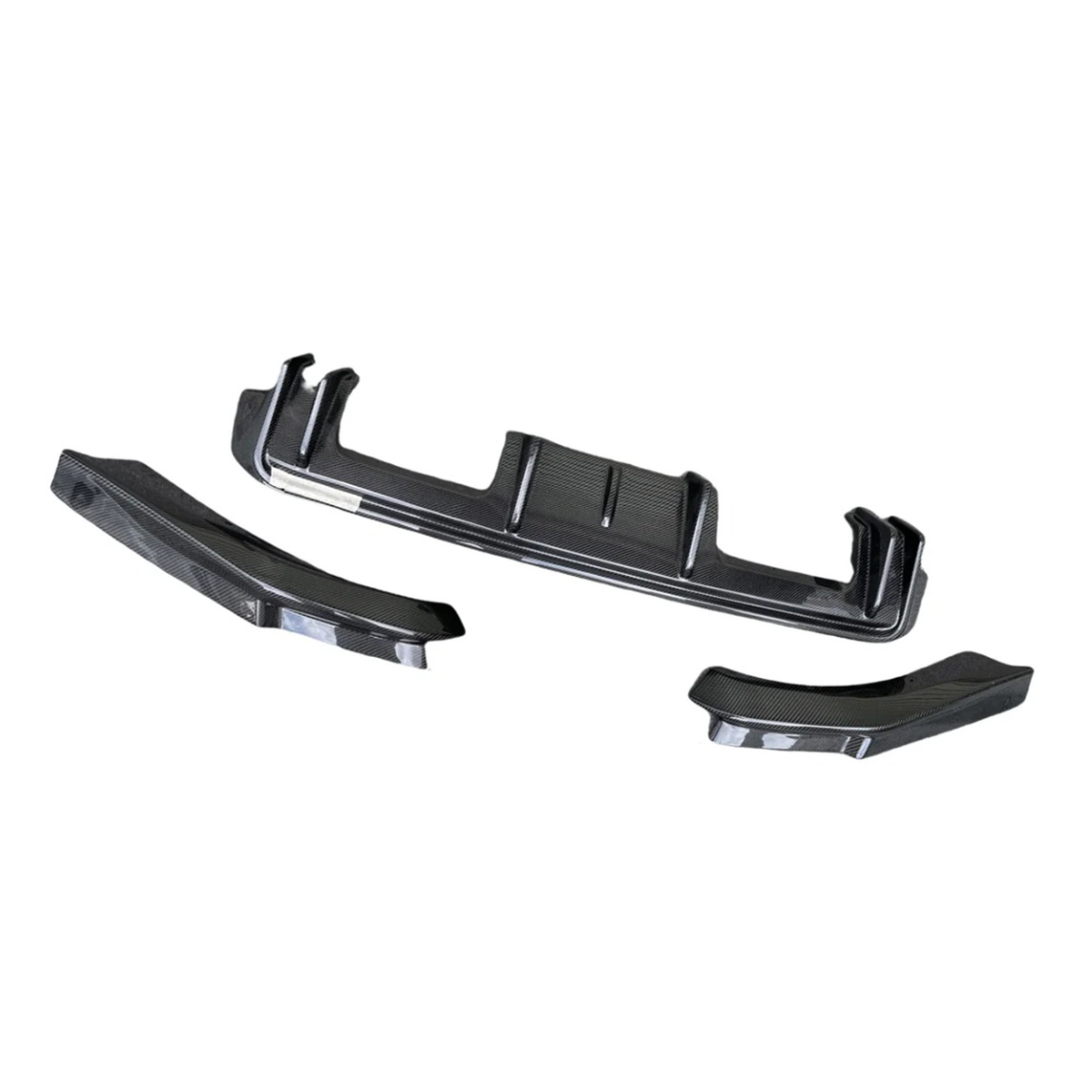 Carbon Fiber Rear Diffuser Corner Extensions for BMW G80 M3 G82 M4