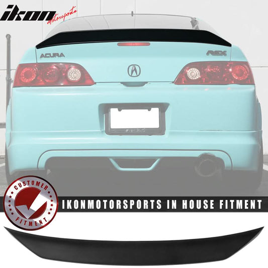2002-2006 Acura RSX IKON Duckbill Type Matte Black Rear Spoiler Wing