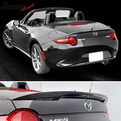 2016-2025 Mazda MX-5 Miata 4TH ND P Style Rear Spoiler Wing MCF