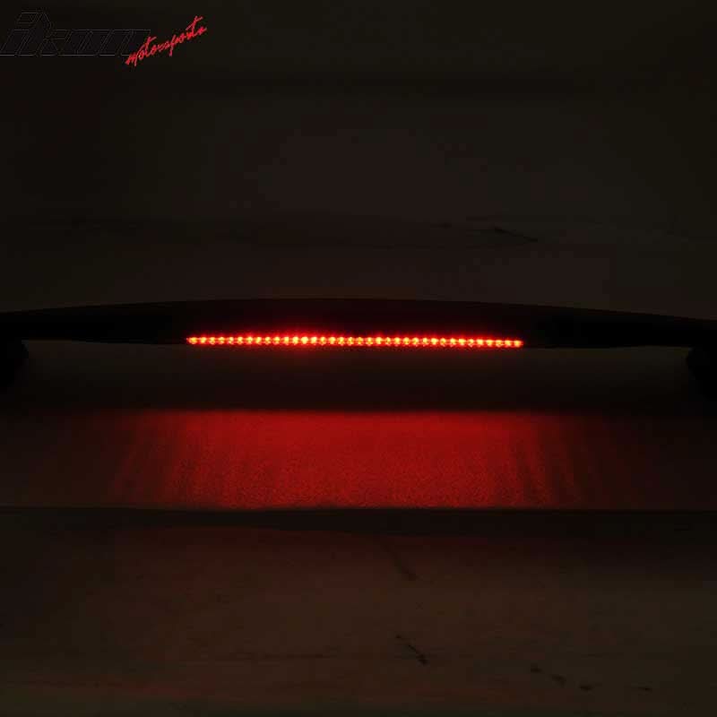 2016-2020 Honda Civic Coupe IKON Style Matte Black Rear Spoiler Wing