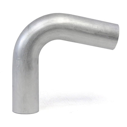 HPS Performance Products HPS 3-1/2" OD 100 Degree Bend 6061 Aluminum Elbow Pipe Tubing, Mill Finish