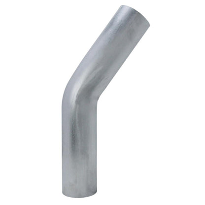HPS Performance Products HPS 3-1/2" OD 35 Degree Bend 6061 Aluminum Elbow Pipe Tubing 16 Gauge w/ 5-5/8" CLR