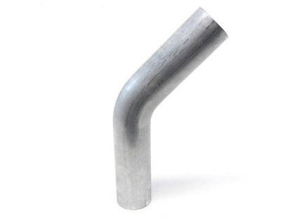 HPS Performance Products HPS 3-1/8" OD 45 Degree Bend 6061 Aluminum Elbow Pipe Tubing w/ 5" CLR