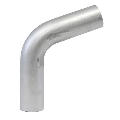 HPS Performance Products HPS 2-1/4" OD 70 Degree Bend 6061 Aluminum Elbow Pipe Tubing 16 Gauge w/ 3" CLR