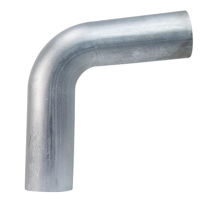 HPS Performance Products HPS 2" OD 80 Degree Bend 6061 Aluminum Elbow Pipe Tubing 16 Gauge w/ 3 1/8" CLR