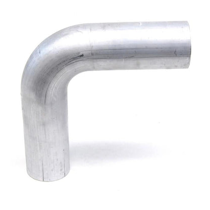 HPS Performance Products HPS 2-1/4" OD 90 Degree Bend 6061 Aluminum Elbow Pipe Tubing 16 Gauge, Mandrel Bent, Mill Finish